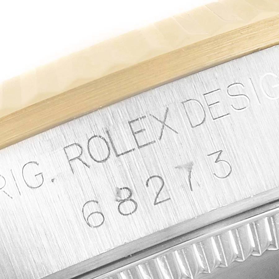 Rolex Datejust Midsize 31 Steel Yellow Gold Diamond Ladies Watch 68273 3