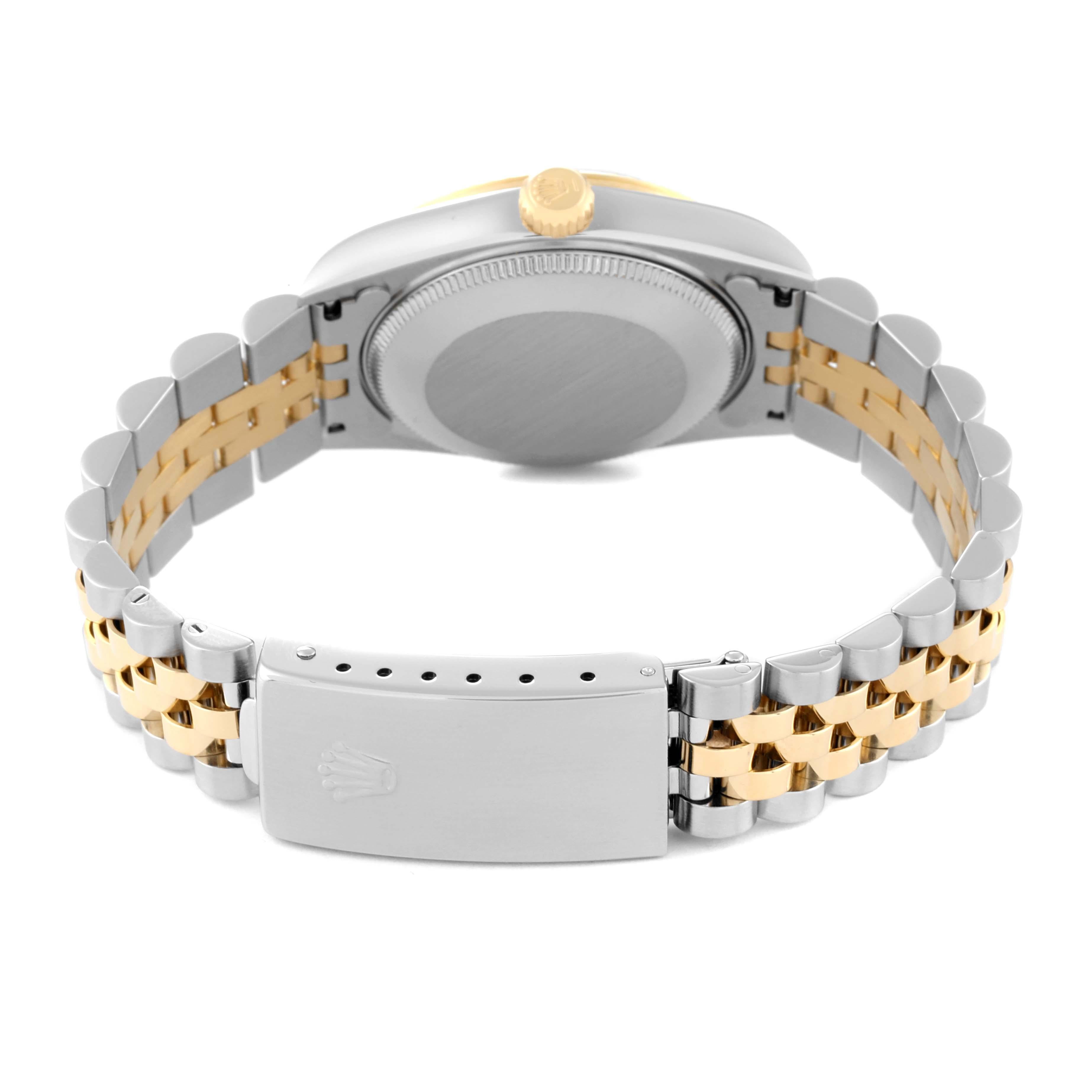Rolex Datejust Midsize 31 Steel Yellow Gold Diamond Ladies Watch 78273 5