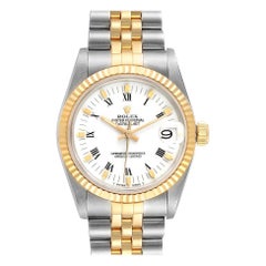 Rolex Datejust Midsize 31 White Dial Steel Yellow Gold Ladies Watch 68273 Rolex Datejust Midsize 31 White Dial Steel Yellow Gold Ladies Watch 68273