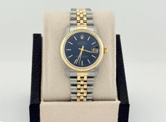 Rolex Datejust Midsize 31mm 78273 Blaues Zifferblatt 18K Gelbgold Edelstahl