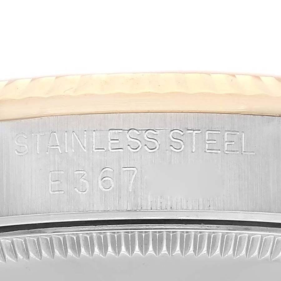Rolex Datejust Midsize 31mm Stahl Gelbgold Champagner Zifferblatt Damenuhr 68273 4