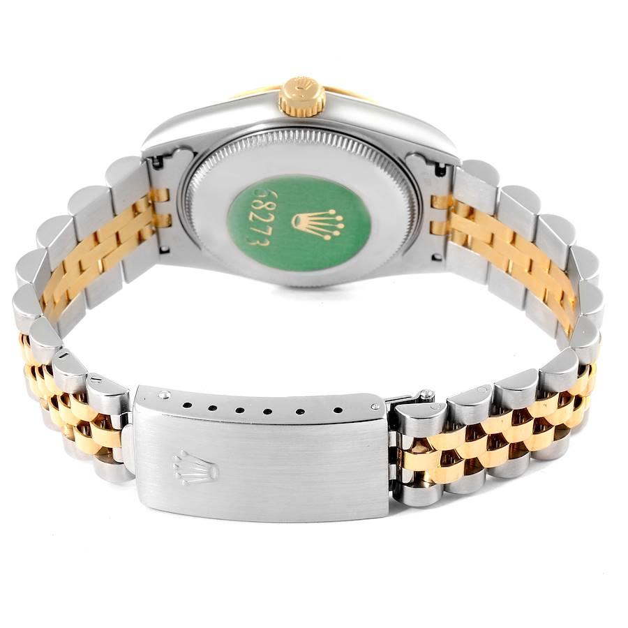 Rolex Datejust Midsize Steel Yellow Gold Ladies Watch 68273 For Sale 5