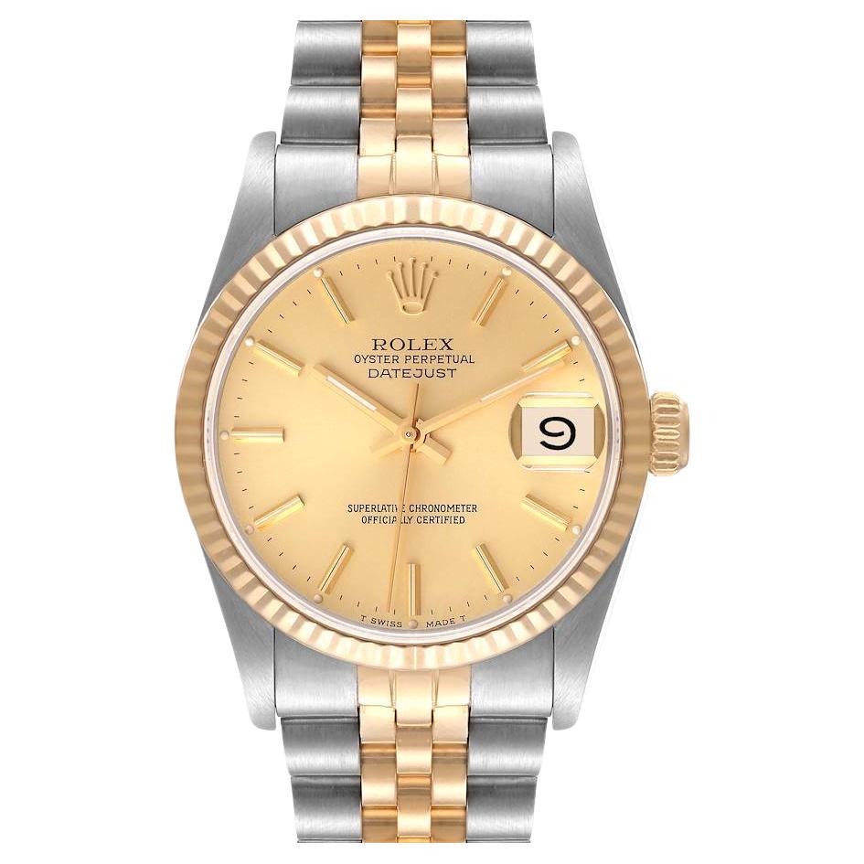 Rolex Oyster Perpetual Datejust 68273 Midsize Watch For Sale at 1stDibs