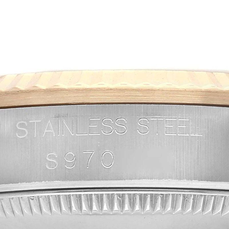 Women's Rolex Datejust Midsize 31mm Steel Yellow Gold White Dial Ladies Watch 68273