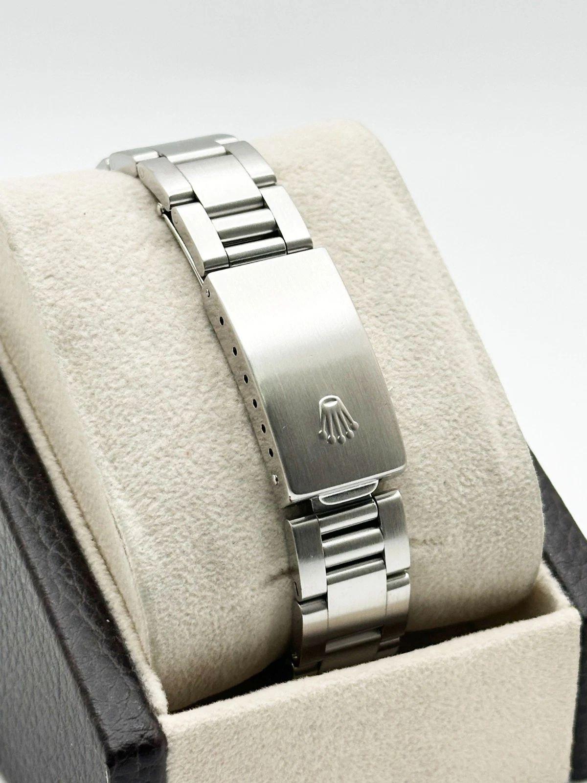 Rolex Datejust Midsize 68240 31mm weißes römisches Zifferblatt Edelstahl im Angebot 1