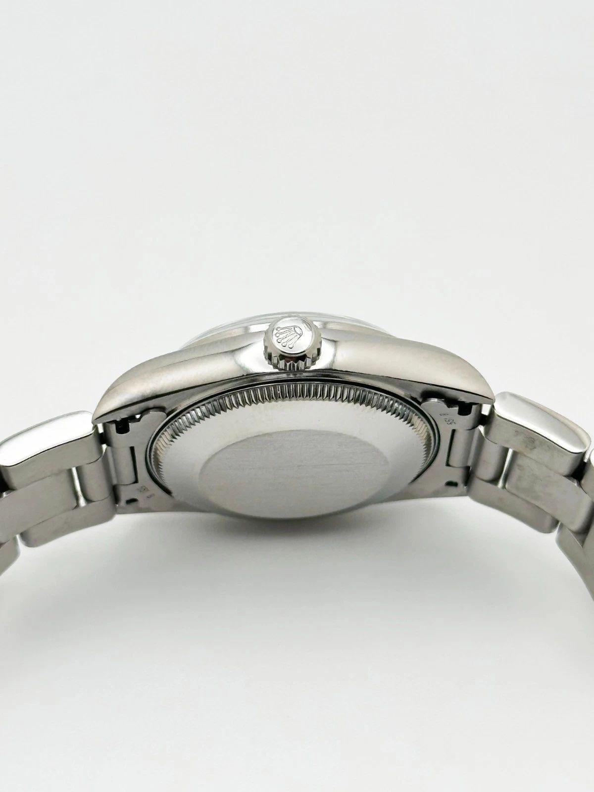 Rolex Datejust Midsize 68240 31mm weißes römisches Zifferblatt Edelstahl im Angebot 2