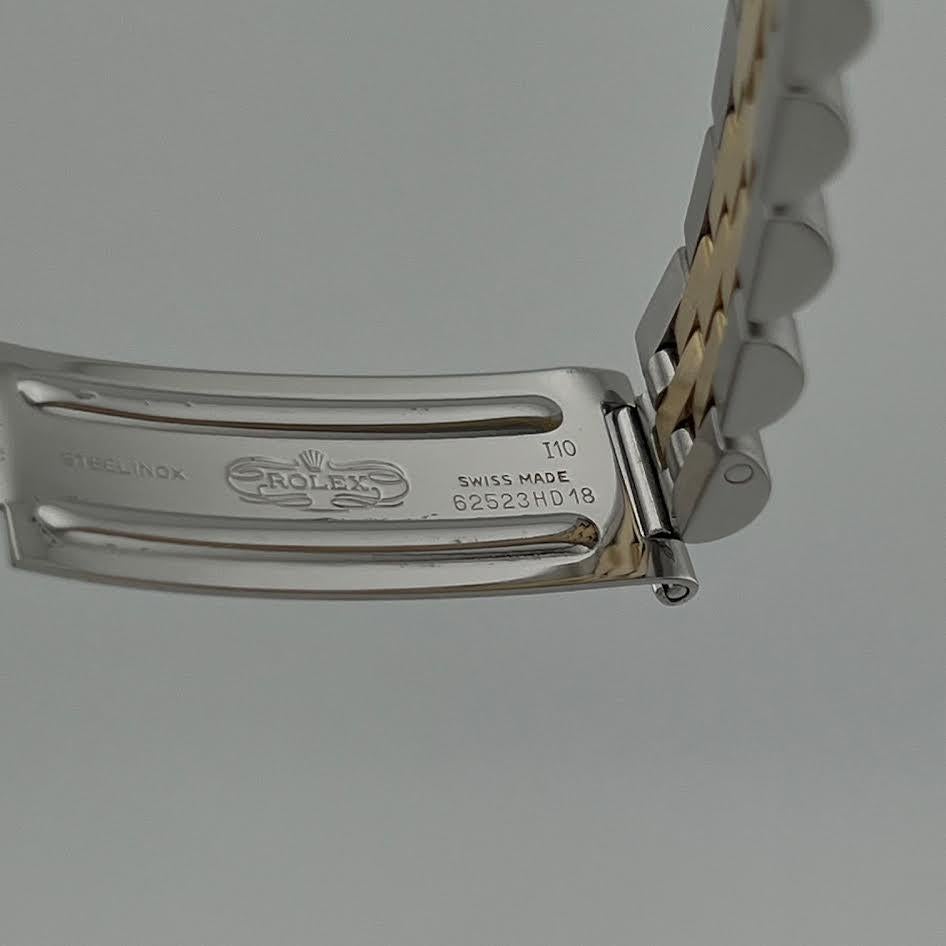 Rolex Datejust Midsize 68273 31mm Quadrante Giubileo Avorio Oro Giallo 18k Steele In condizioni buone in vendita a San Diego, CA