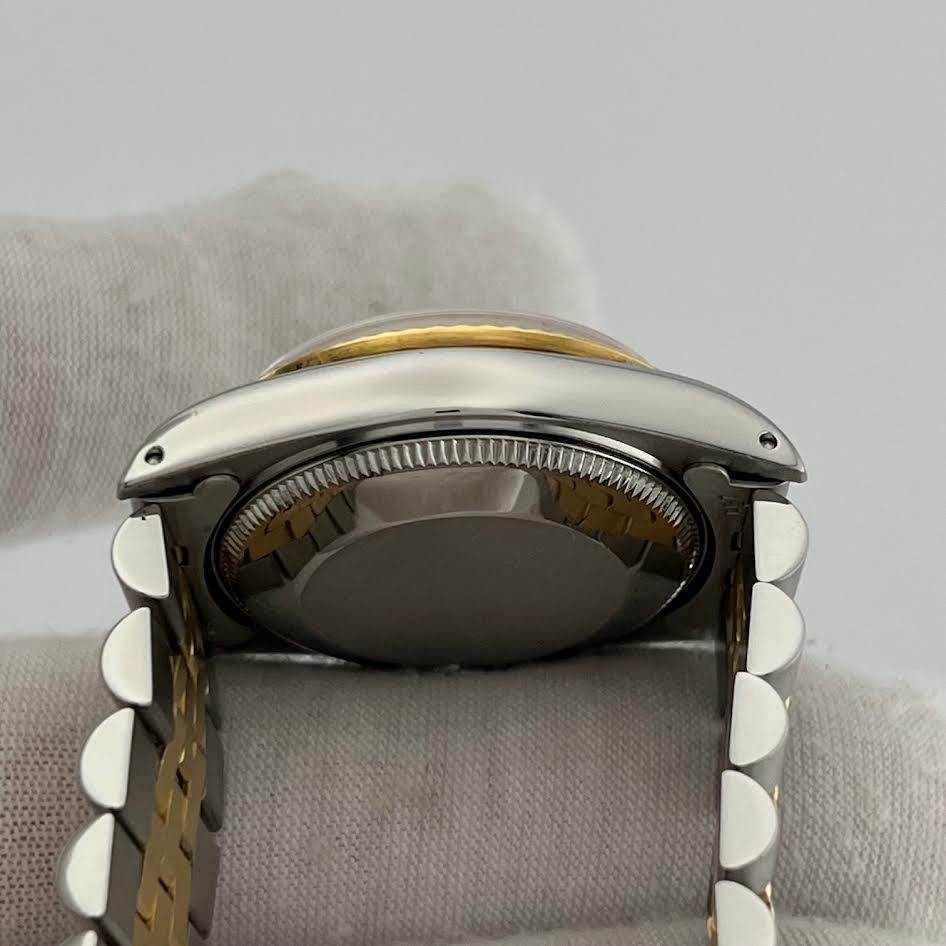 da uomo o donna Rolex Datejust Midsize 68273 31mm Quadrante Giubileo Avorio Oro Giallo 18k Steele in vendita