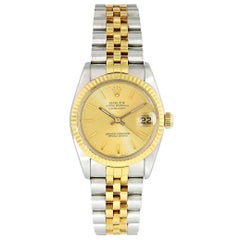 Vintage Rolex Datejust Midsize 68273 Ladies Watch