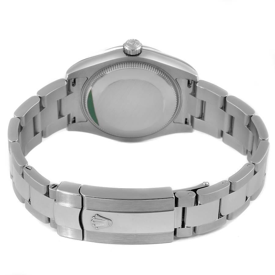 Rolex Datejust Midsize Black Dial Steel Ladies Watch 178240 2