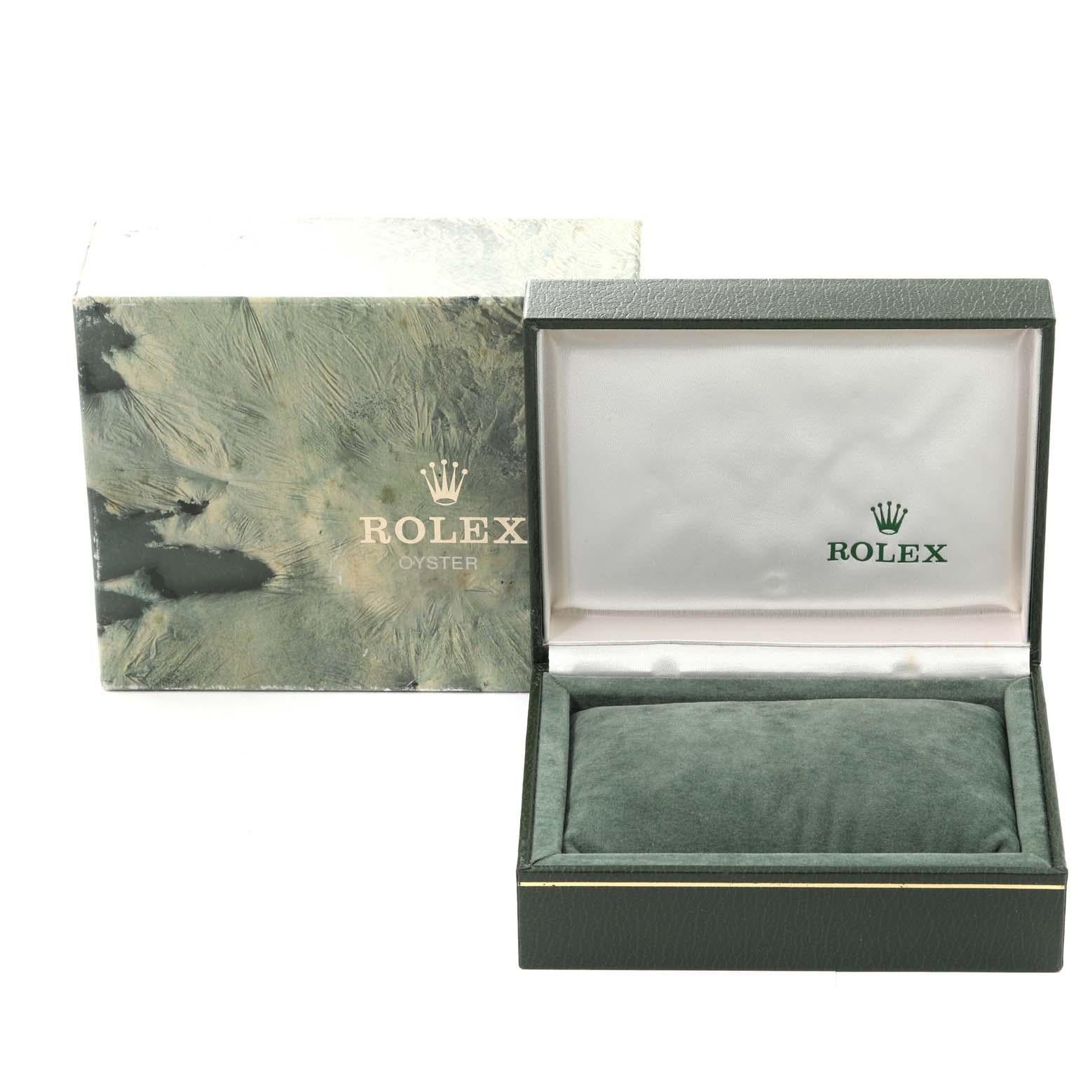 Rolex Montre Datejust Midsize Champagne à cadran en acier et or jaune pour femmes 68273 en vente 5
