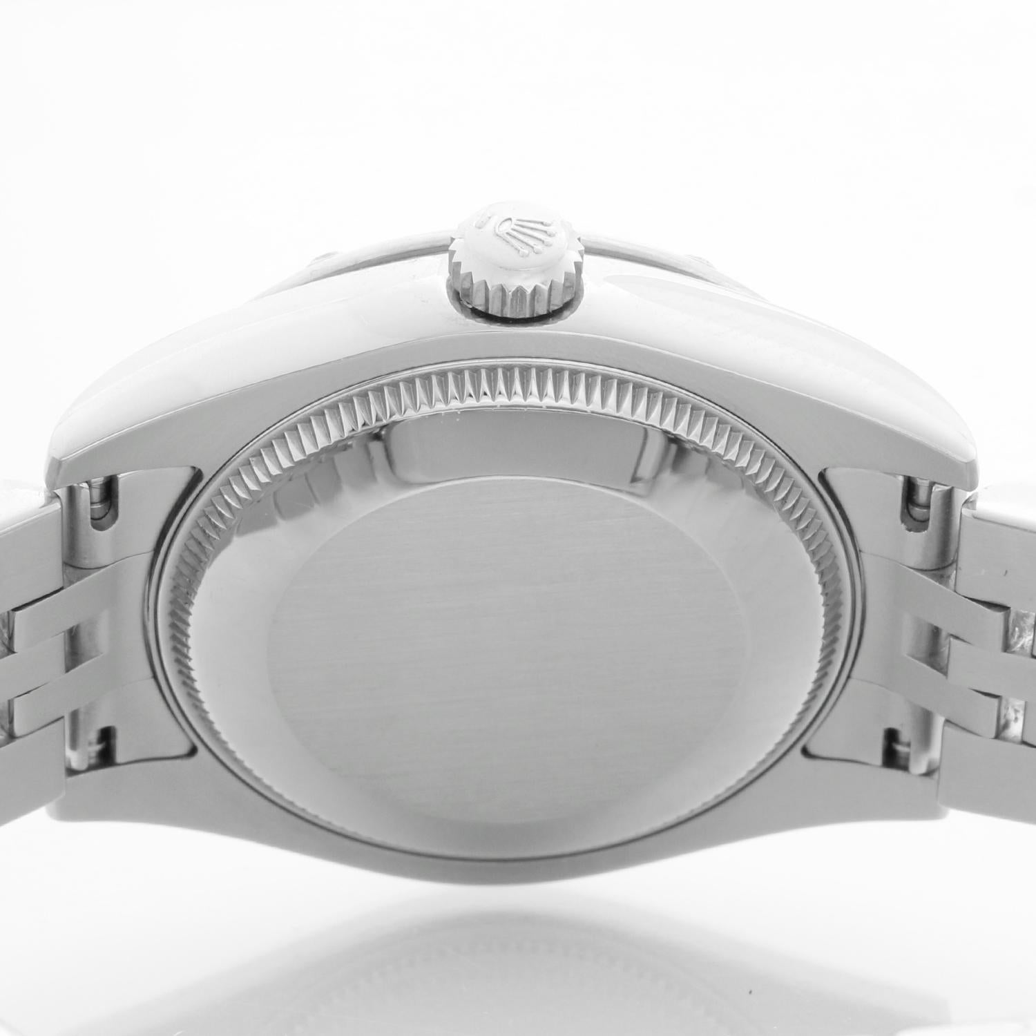 Donna Rolex Datejust Midsize Orologio da donna in acciaio 178344 in vendita