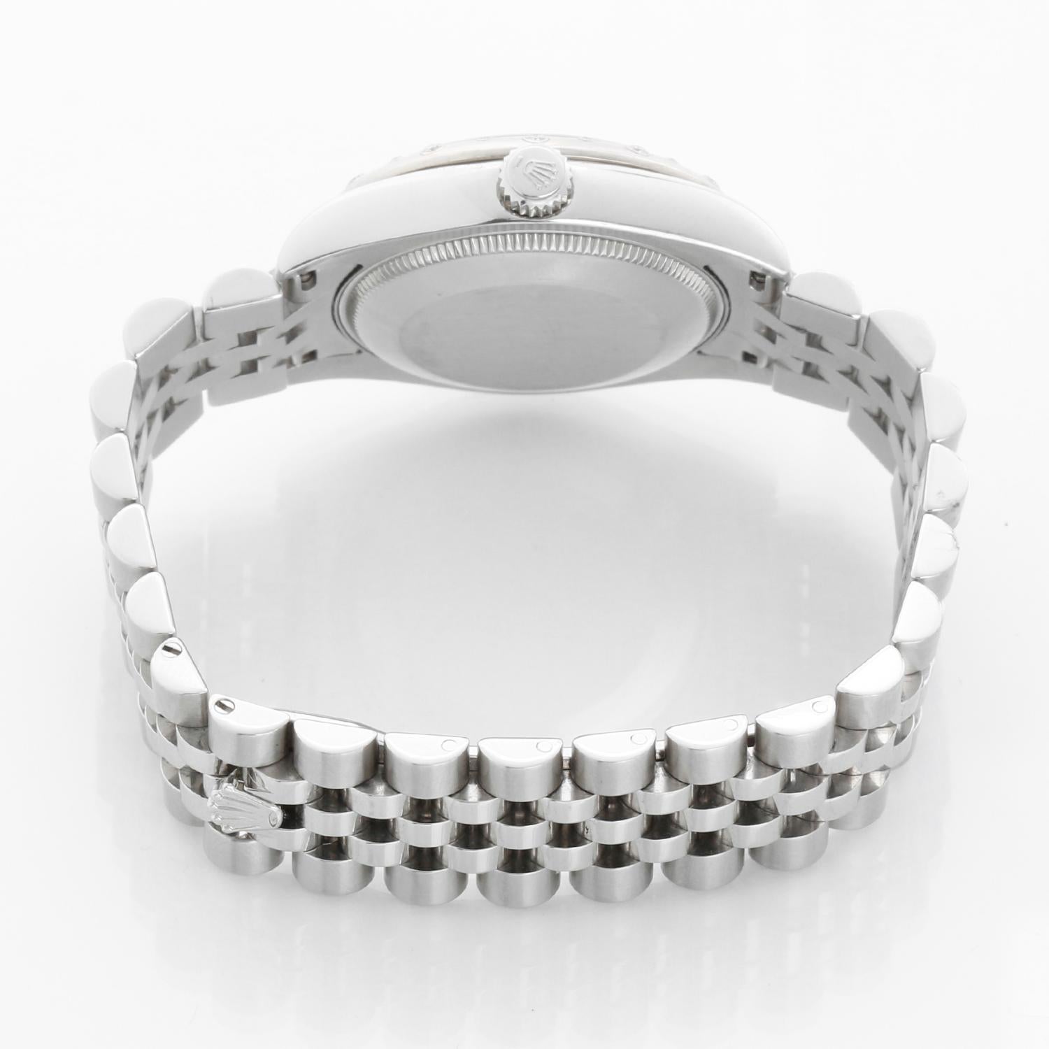 Rolex Datejust Midsize Orologio da donna in acciaio 178344 in vendita 1