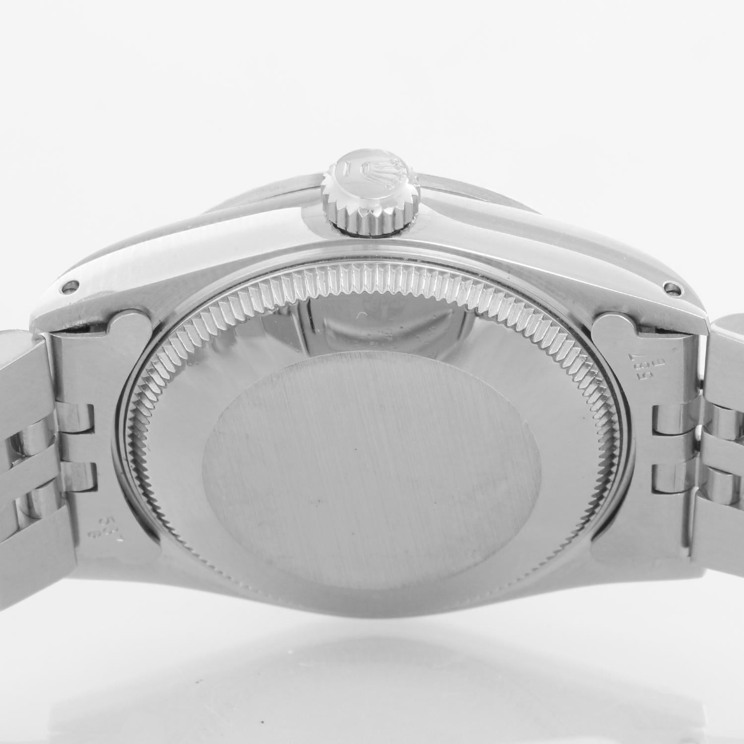 Rolex Datejust Midsize Herren- oder Damen-Stahluhr 68274 für Damen oder Herren im Angebot