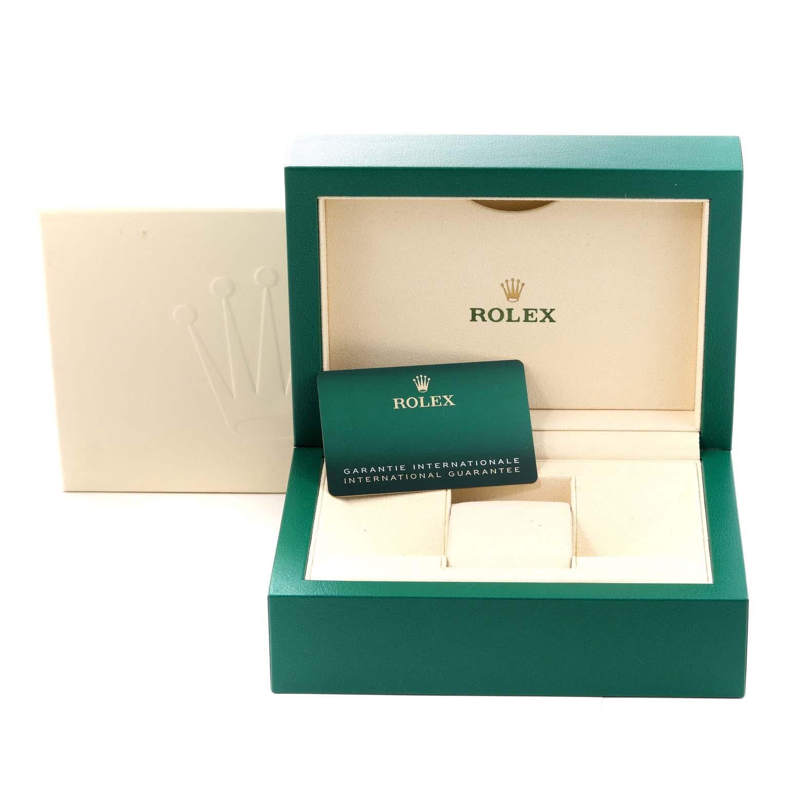 Rolex Datejust Midsize Mint Green Dial Steel Ladies Watch 278240 Unworn For Sale 3