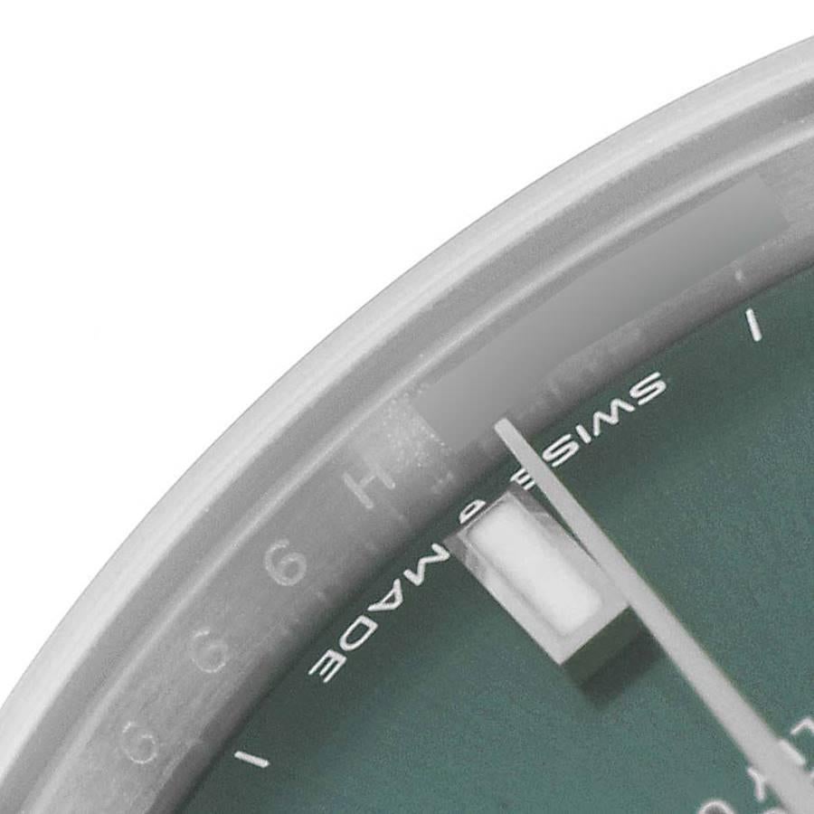 Rolex Datejust Midsize Mint Green Dial Steel Ladies Watch 278240 Unworn For Sale 2