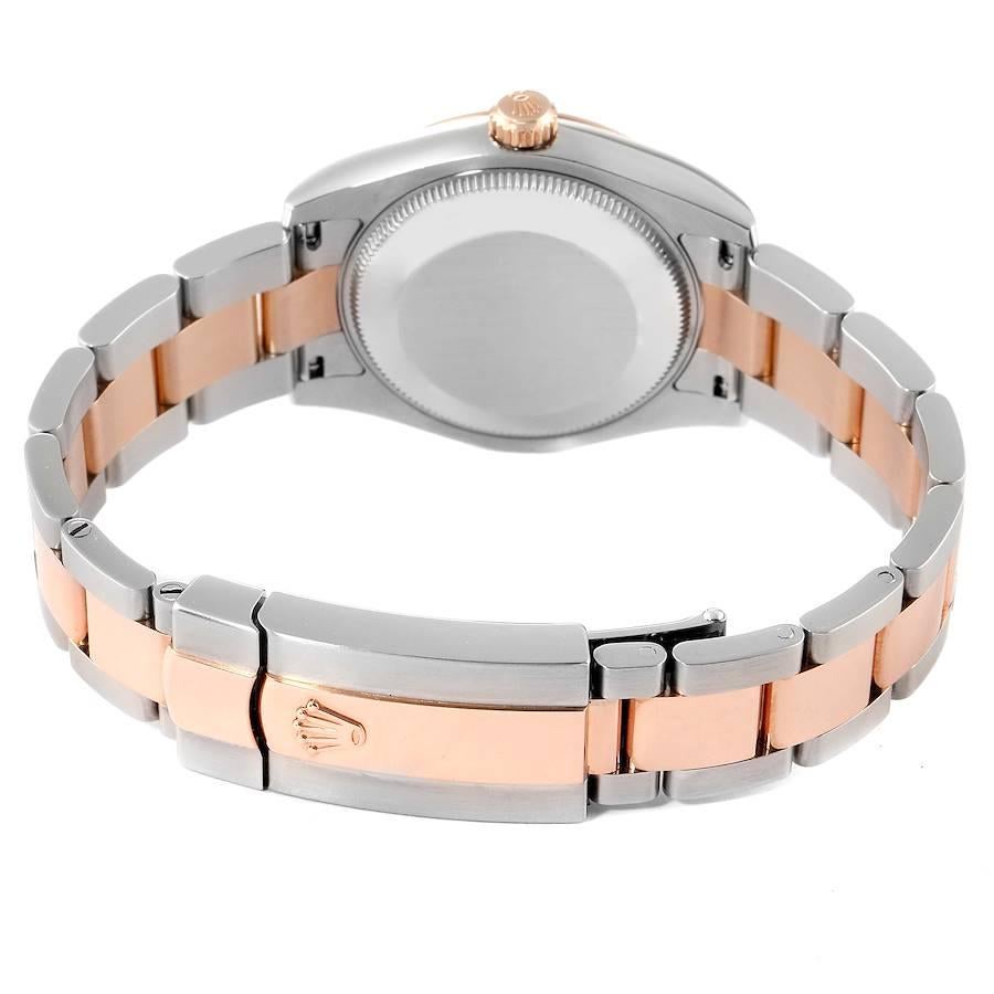Rolex Datejust Midsize Stahl Roségold Gold Dornröschen Dream MOP Uhr 178241 Box Card im Angebot 5