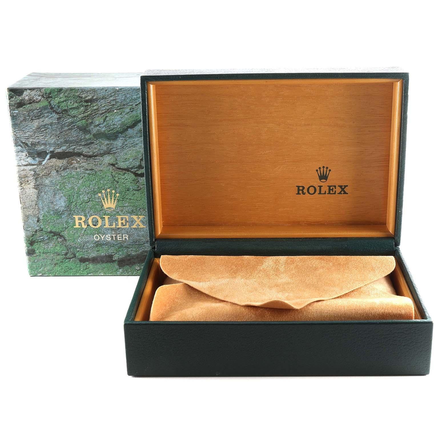 Rolex Datejust Damenuhr aus Stahl und Weißgold mit Diamant-Zifferblatt 68274 im Angebot 1