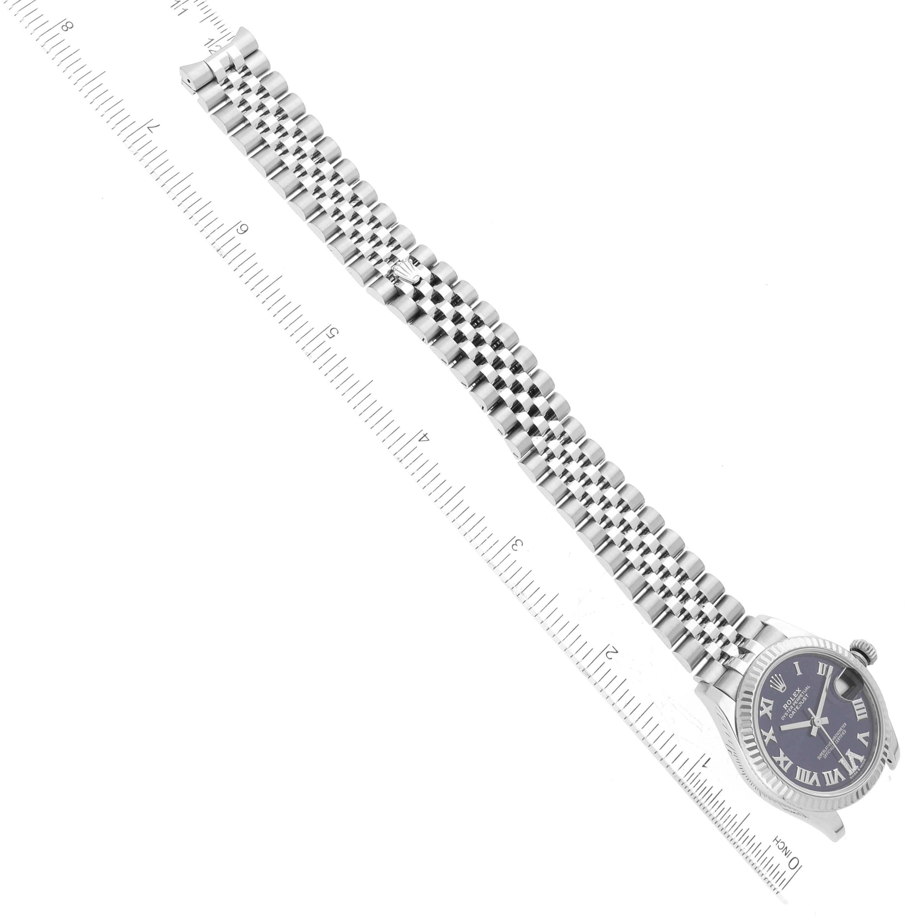 Rolex Datejust Midsize Steel White Gold Diamond Ladies Watch 278274 For Sale 6