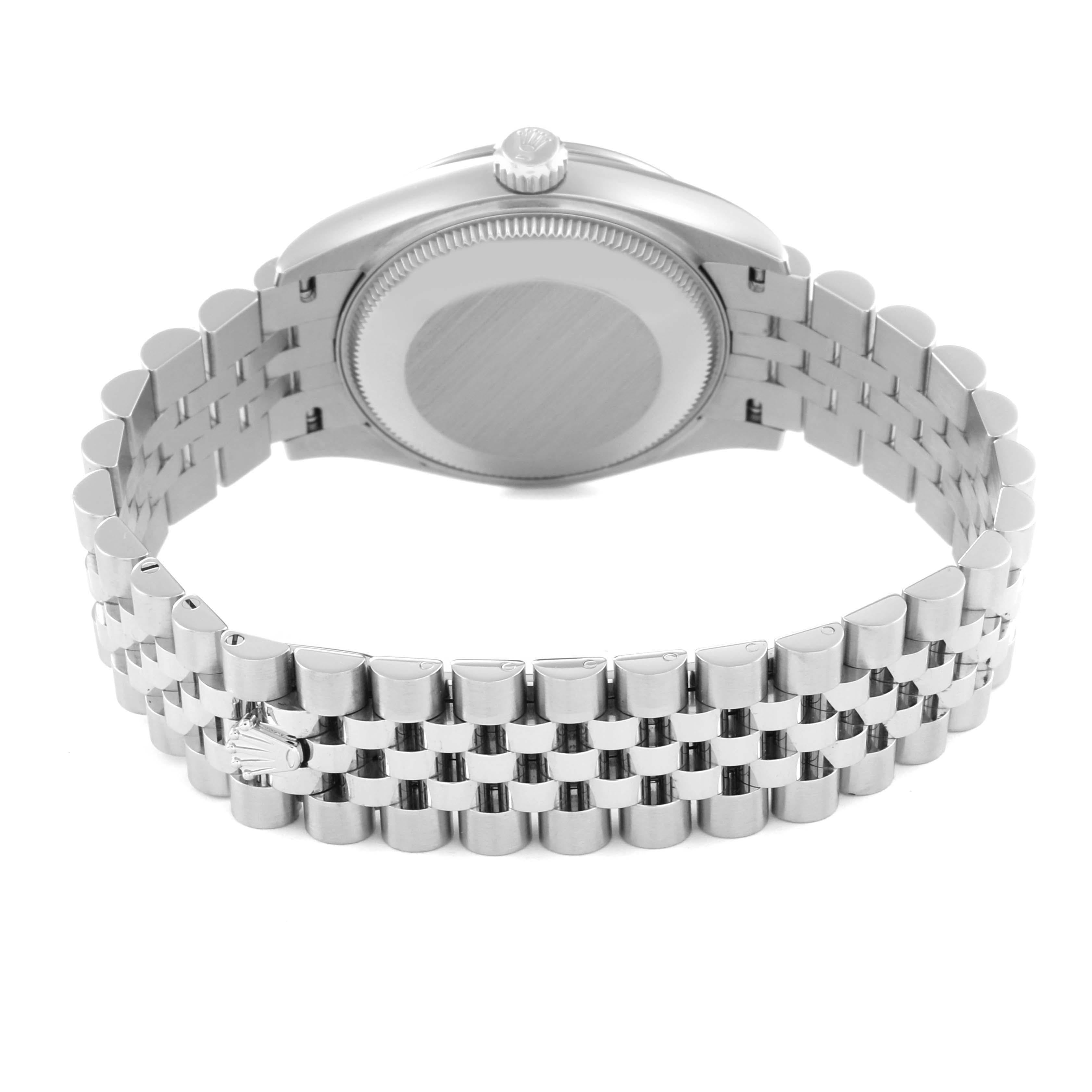 Rolex Datejust Midsize Steel White Gold Diamond Ladies Watch 278274 For Sale 5