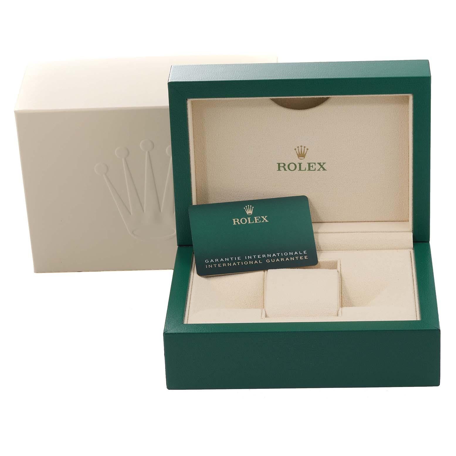 Rolex Datejust Midsize Steel White Gold Diamond Ladies Watch 278344 Box Card 7