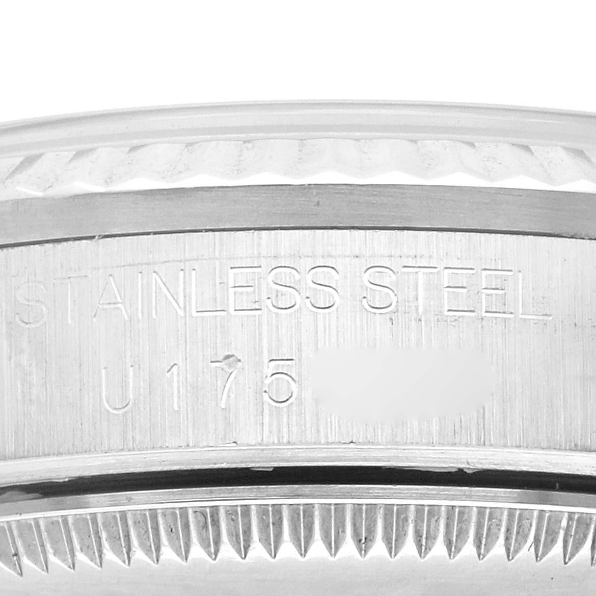 Women's Rolex Datejust Midsize Steel White Gold Ladies Watch 68274