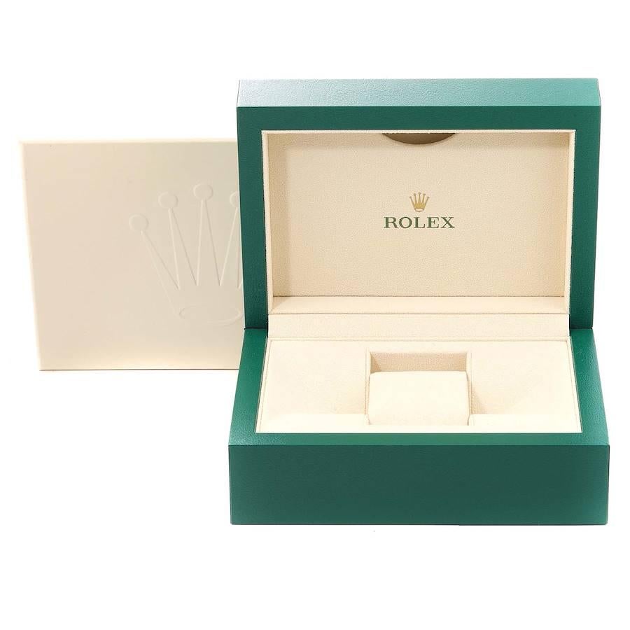 Rolex Datejust-Uhr aus Stahl und Weißgold mit Perlmutt-Diamant 178384 im Angebot 7