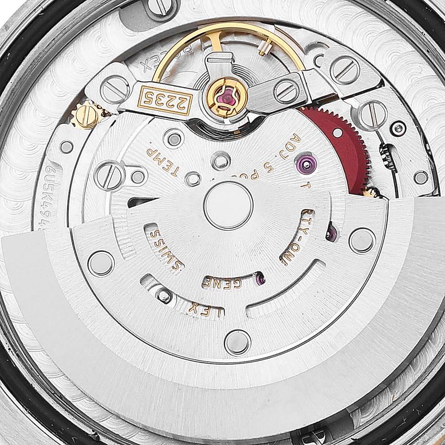 Rolex Datejust Midsize Steel Yellow Gold Diamond Bezel Watch 178343 3