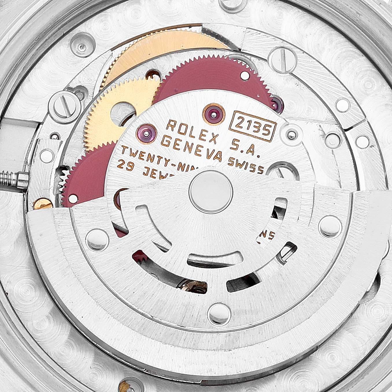 Rolex Datejust Midsize Steel Yellow Gold Diamond Dial Ladies Watch 68273 3