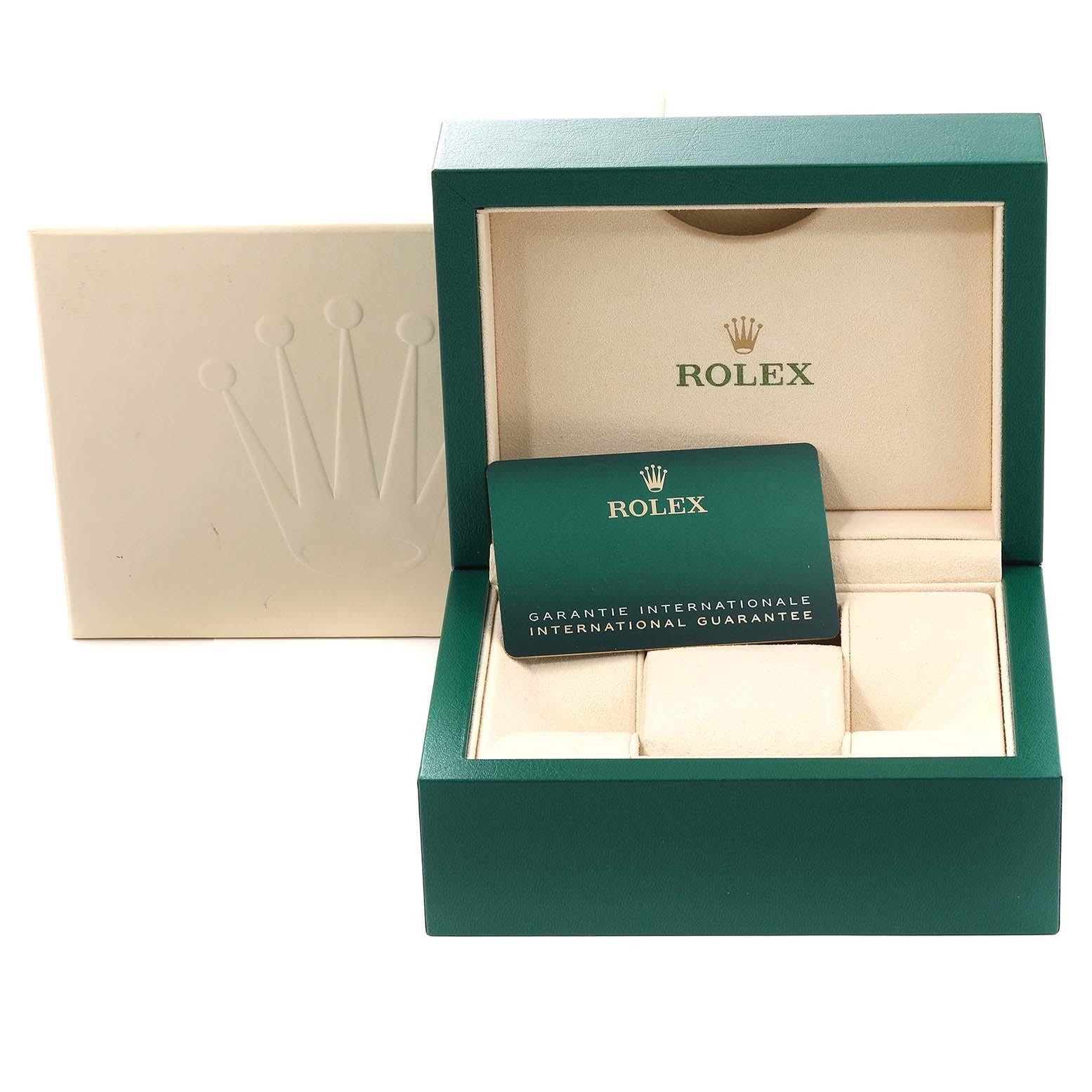 Rolex Datejust Midsize Steel Yellow Gold Diamond Ladies Watch 278243 Box Card For Sale 8