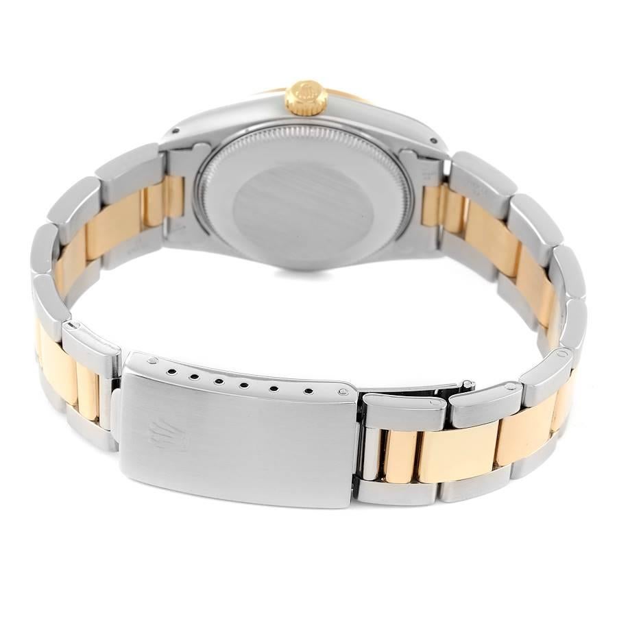 Rolex Datejust Midsize Steel Yellow Gold Diamond Ladies Watch 68273 5