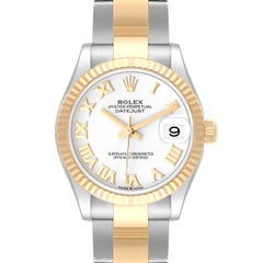 Rolex Datejust Midsize Steel Yellow Gold Ladies Watch 278273 Box Card