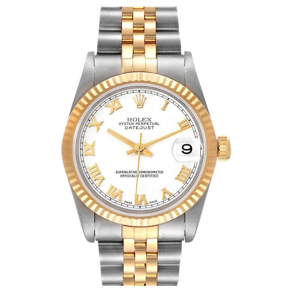Rolex Datejust Midsize Steel Yellow Gold Ladies Watch 78273