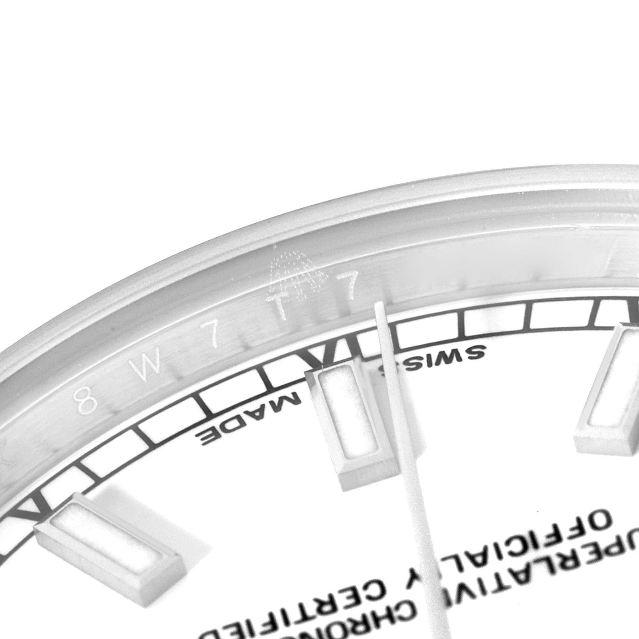 Rolex Datejust Midsize White Dial Steel Ladies Watch 178240 3