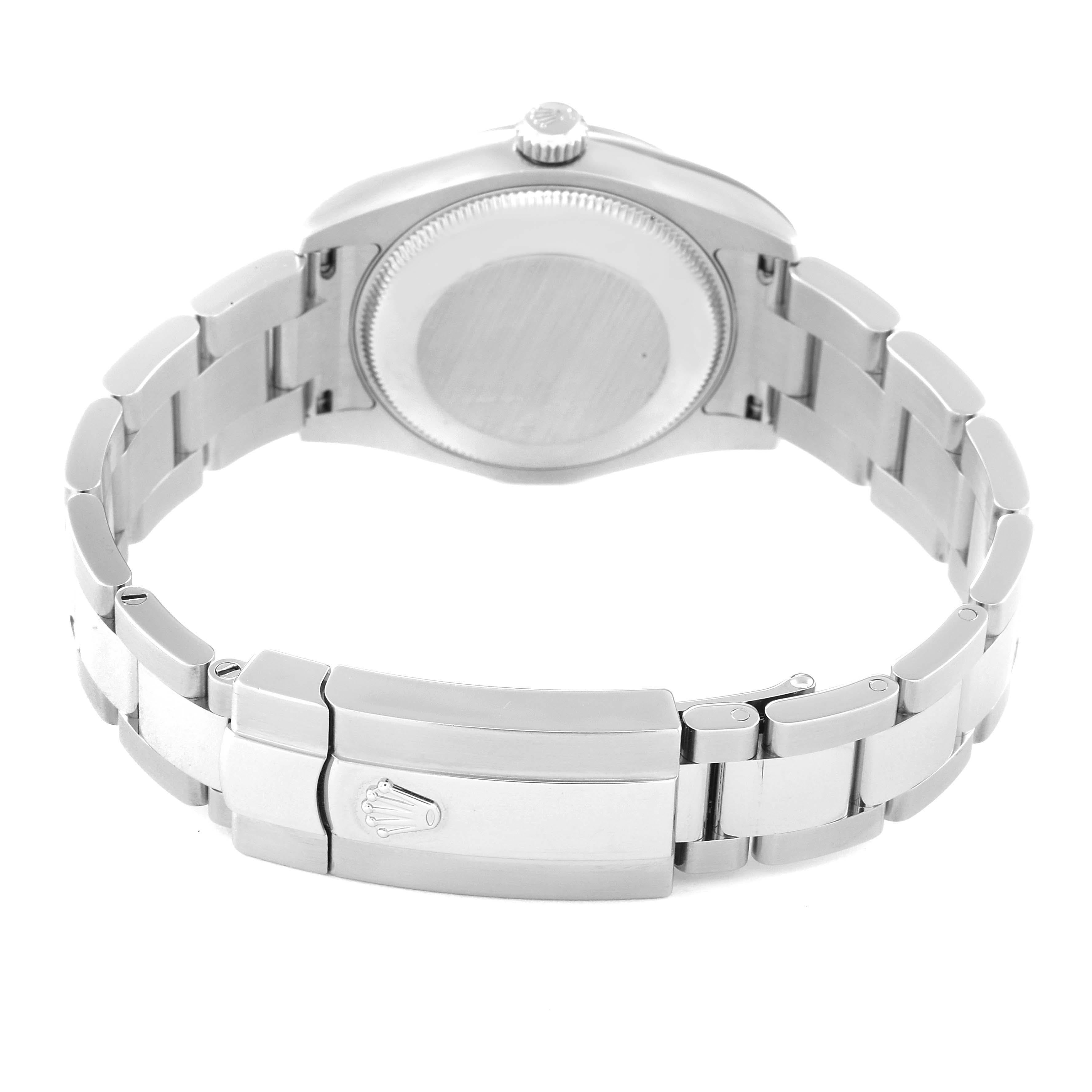 Rolex Datejust Midsize White Dial Steel Ladies Watch 178240 5