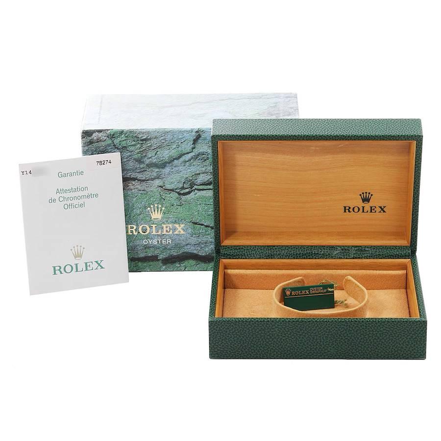 Rolex Datejust Midsize Weißgold MOP Diamant-Zifferblatt Damenuhr 78274 Box Papiere 9