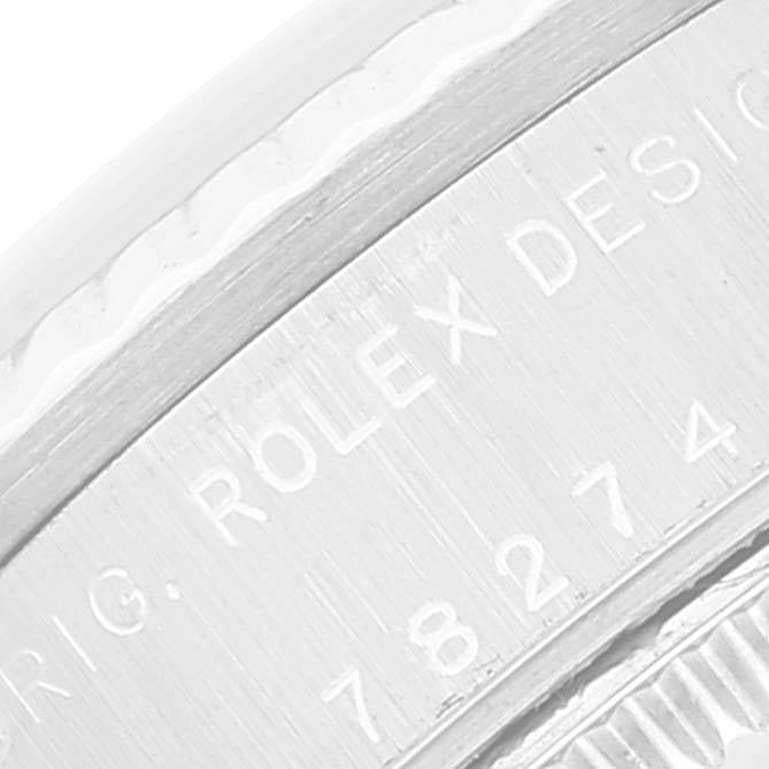 Rolex Datejust Midsize Weißgold MOP Diamant-Zifferblatt Damenuhr 78274 Box Papiere 3