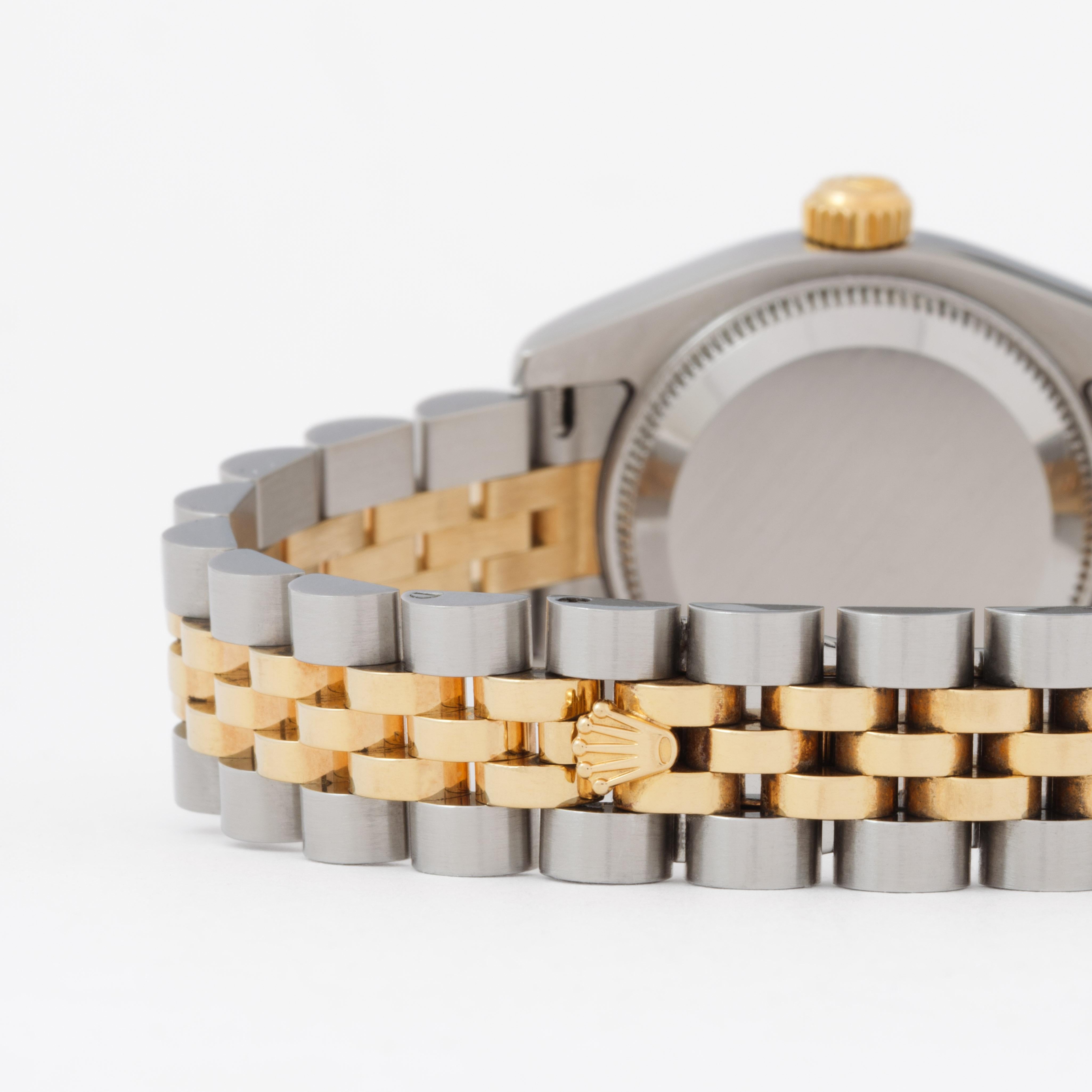 Rolex DateJust Modello 179173 in acciaio inox e oro giallo 18 carati in vendita 2