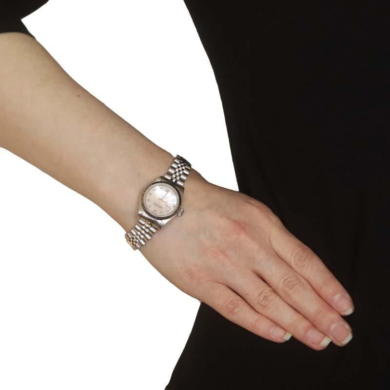 Women's Rolex Datejust Mother of Pearl Ladies Wristwatch 79174 Automatic 1 Year Warranty For Sale