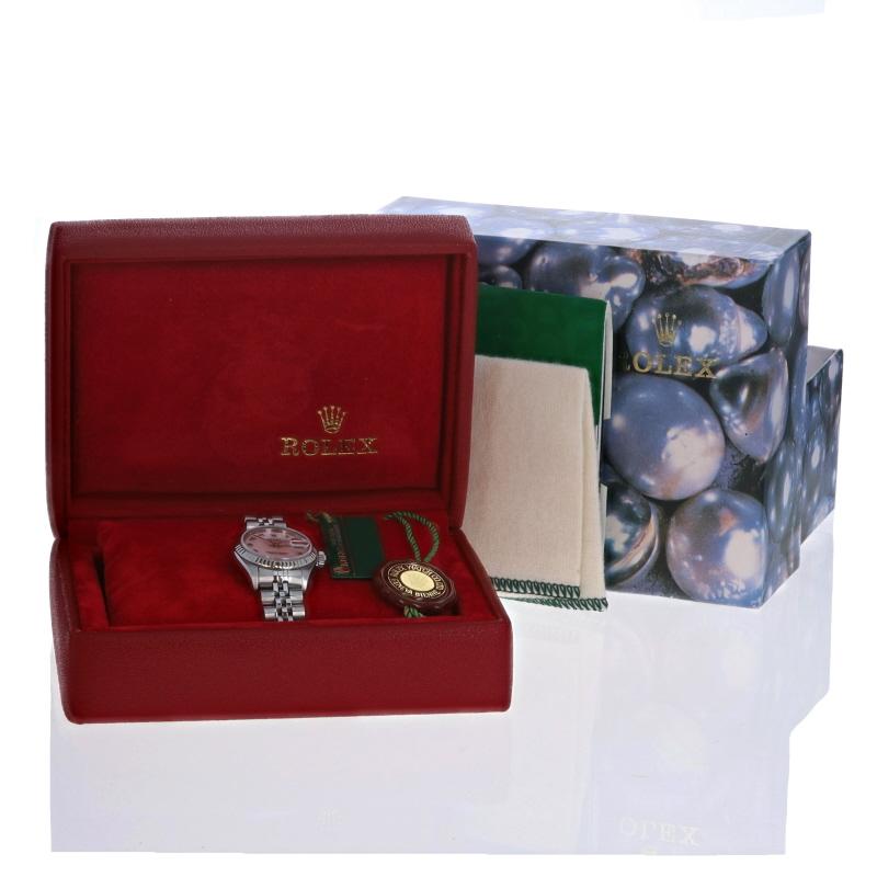 Rolex Datejust Mother of Pearl Ladies Wristwatch 79174 Automatic 1 Year Warranty For Sale 2