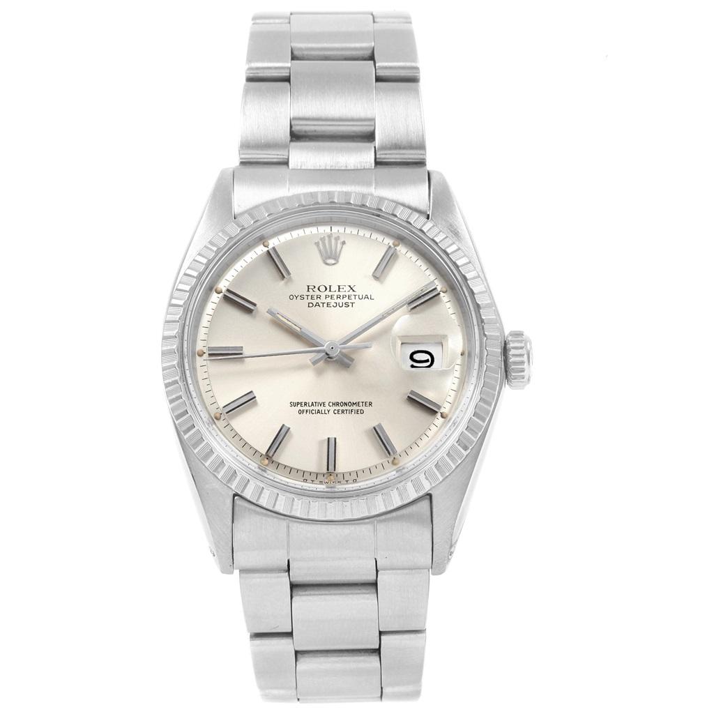 Rolex Datejust Oyster Bracelet Vintage Men’s Watch 1603 Year 1968 4