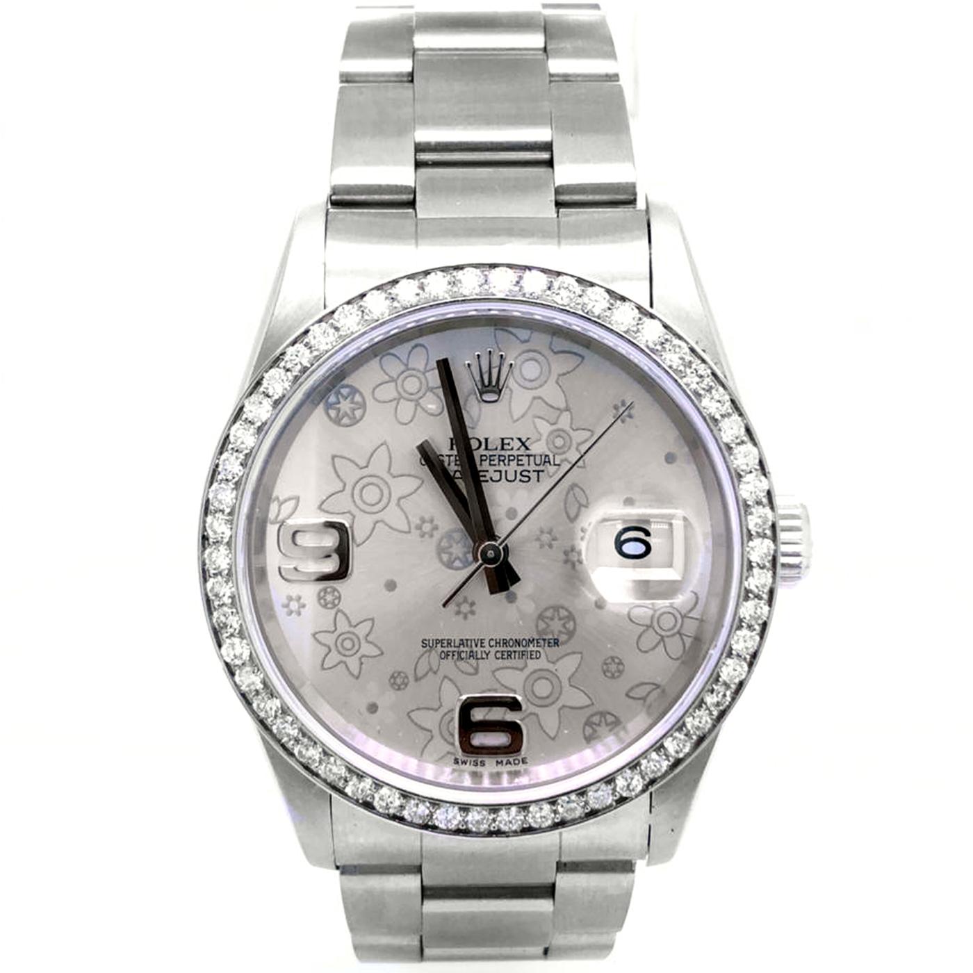 rolex datejust 41 diamond bezel