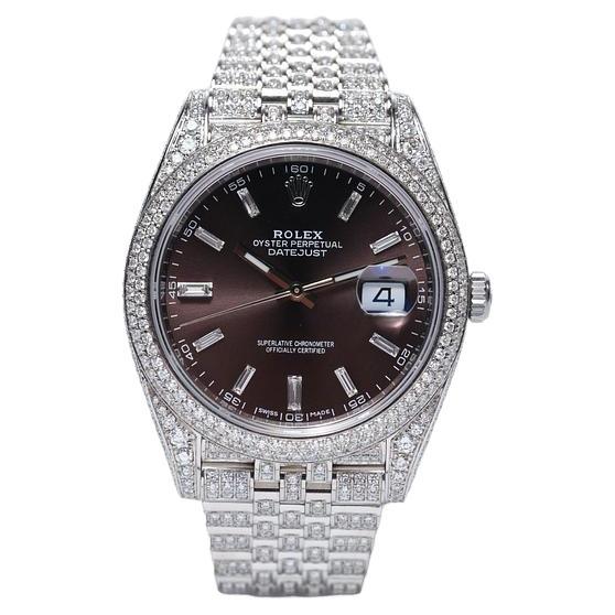 Rolex Datejust Oyster Perpetual Diamond Set 126300 Wrist Watch