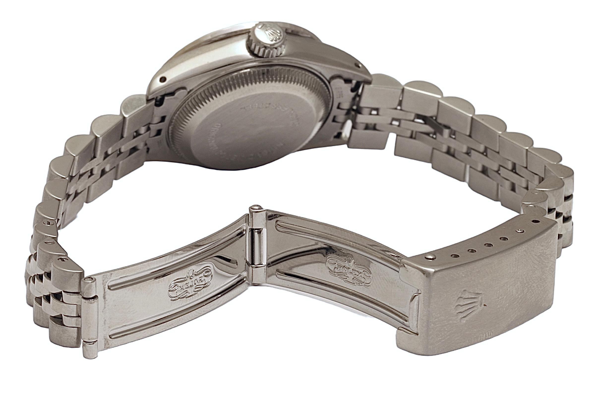 Rolex Datejust Oyster Perpetual Stainless Steel Diamond Set, Automatic For Sale 2