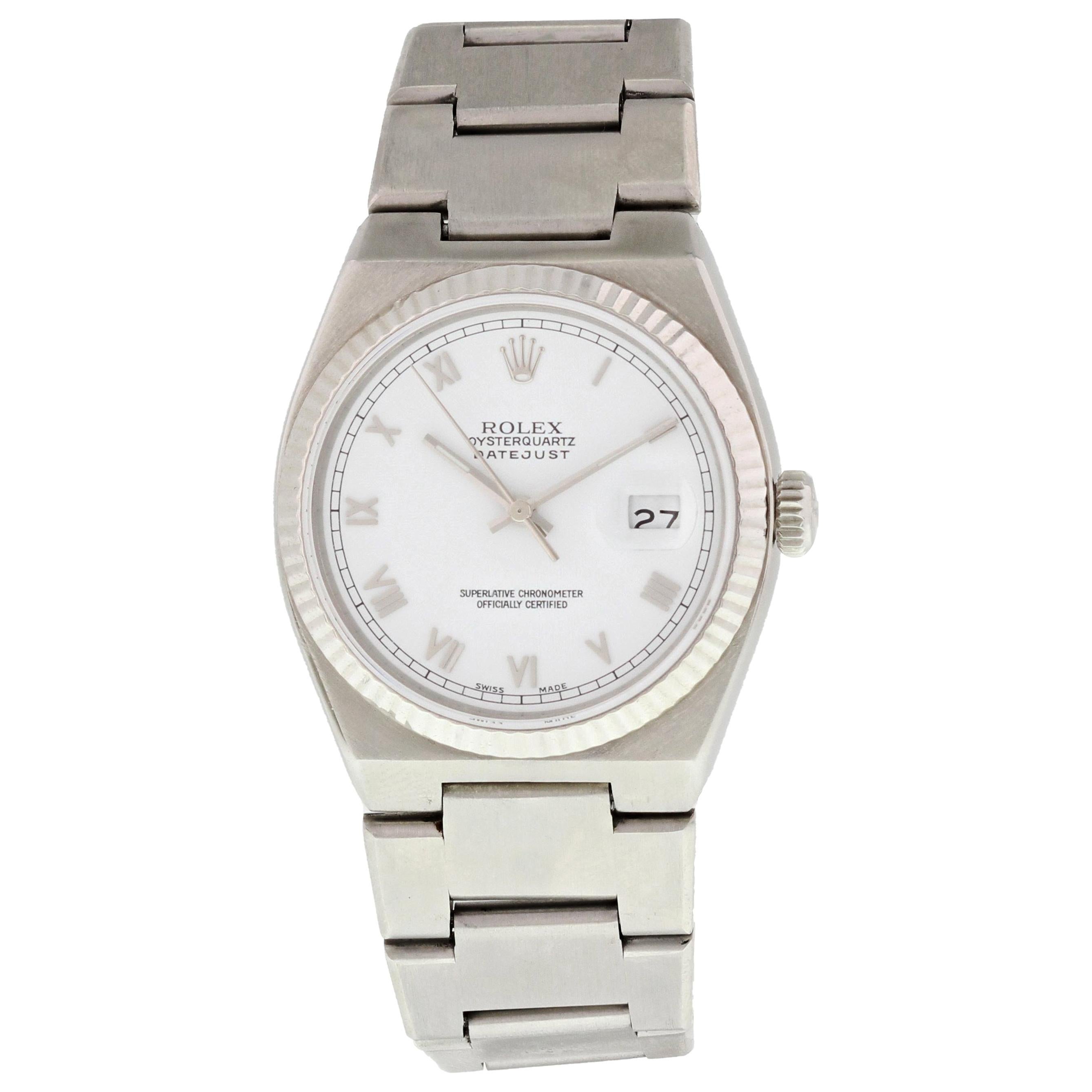 Rolex Datejust Oysterquartz 17000 Men's Watch For Sale at 1stDibs