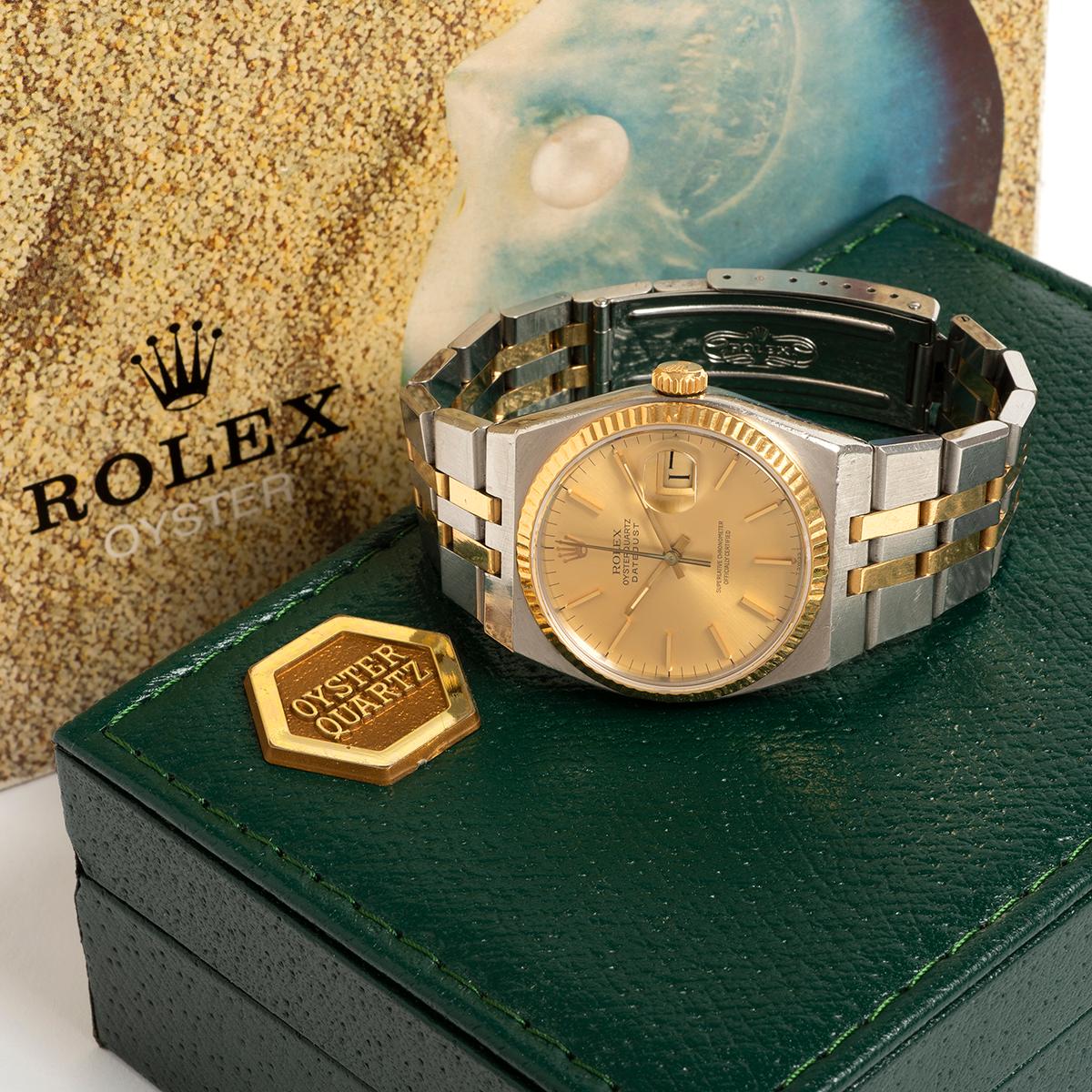 Rolex Datejust Oysterquartz 17013, Superb & Wearable Collectors Piece 3