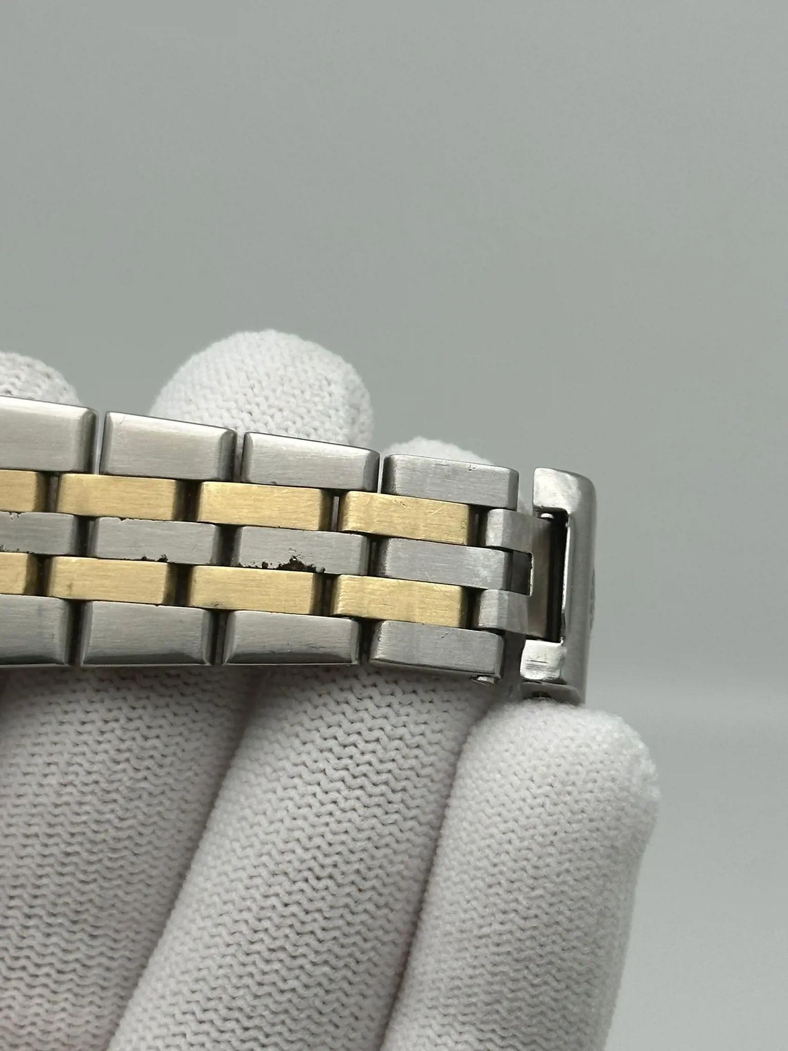 Vintage Rolex Datejust Oysterquartz 36mm 18K Gold Champagne Dial Watch 17013 3