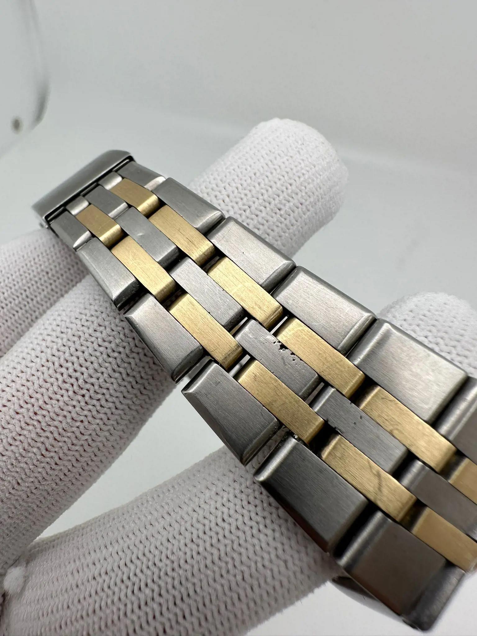 Vintage Rolex Datejust Oysterquartz 36mm 18K Gold Champagne Dial Watch 17013 2