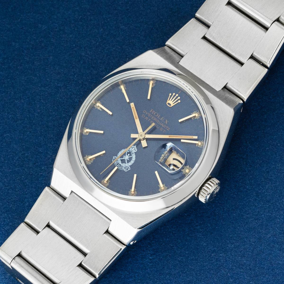 Rolex Datejust Oysterquartz Royal Omani Police Dial 17000 3