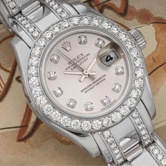 Rolex DateJust Pearlmaster Diamond Set 80299